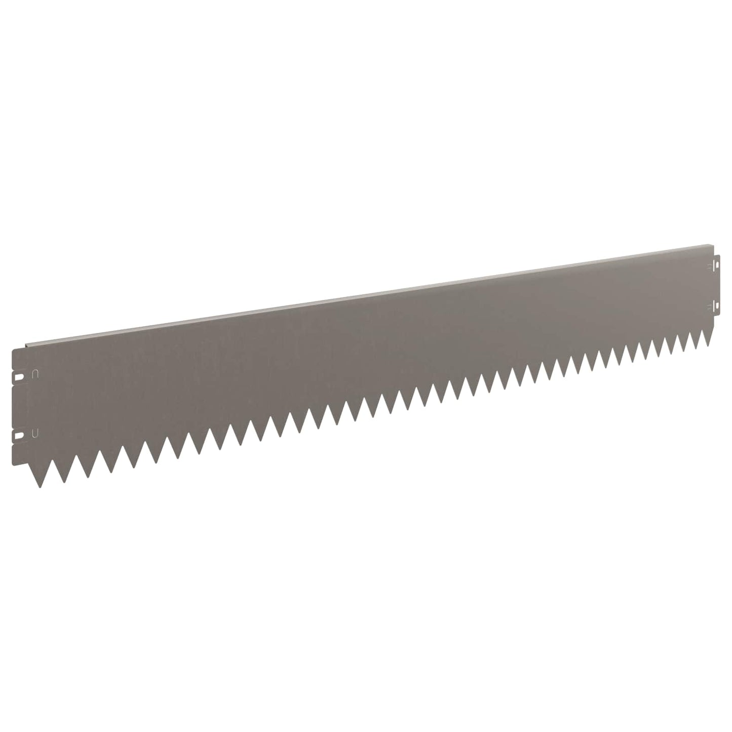 Lawn Edging 20 pcs 103 x 15 cm Steel Rusty