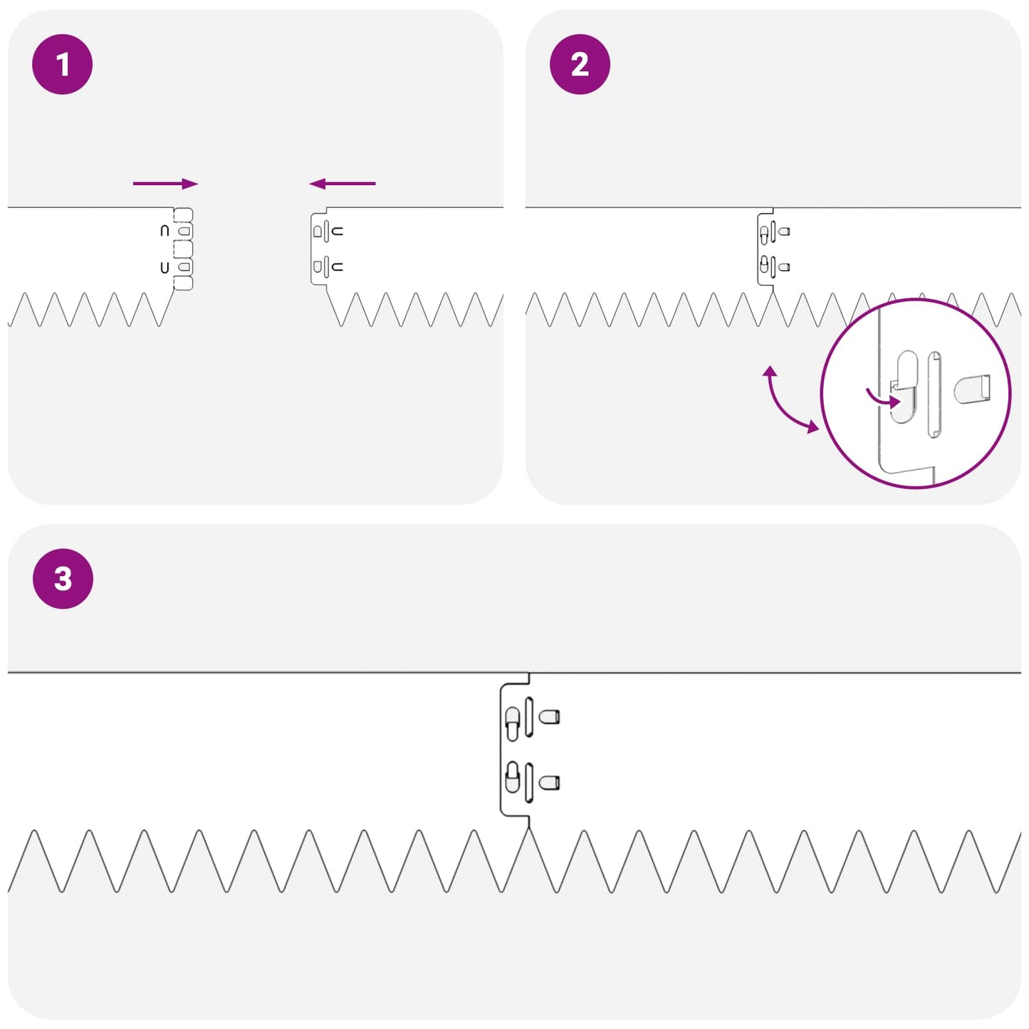 Lawn Edging 20 pcs 103 x 10 cm Steel White
