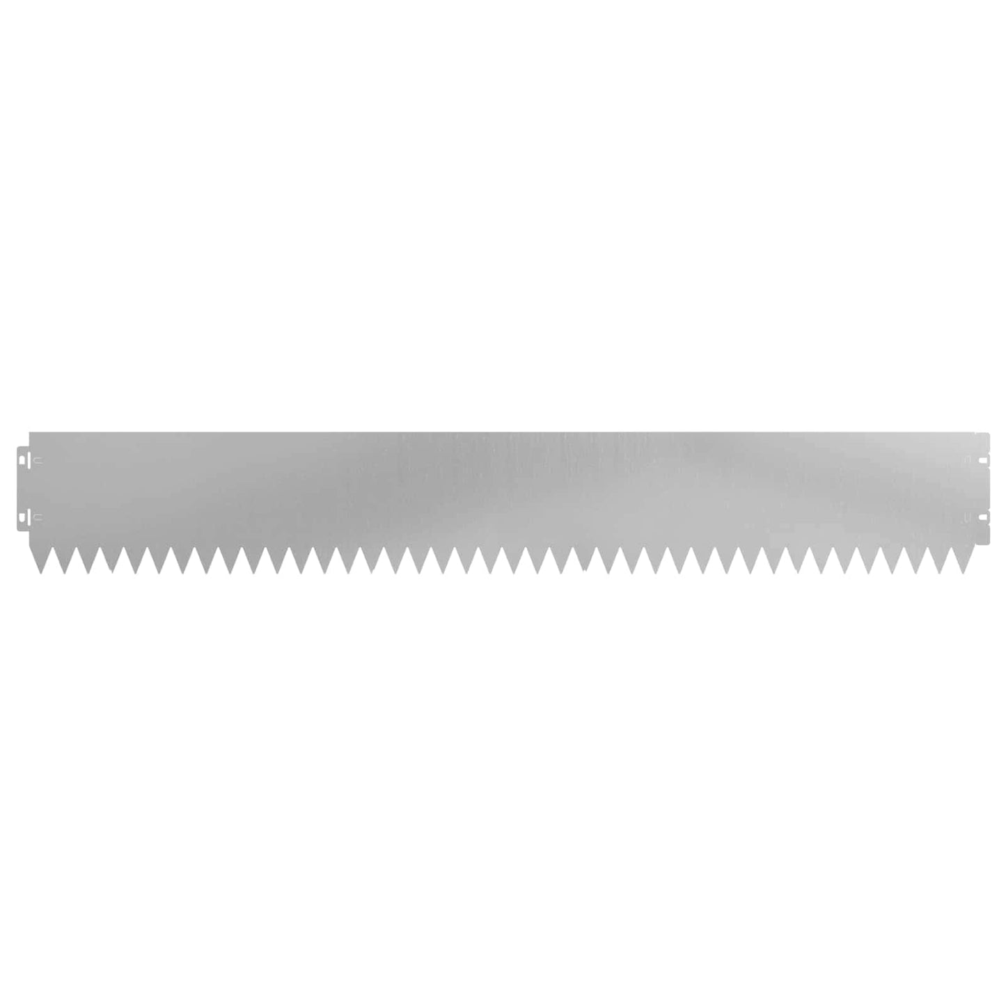 Lawn Edging 20 pcs 103 x 15 cm Steel Silver