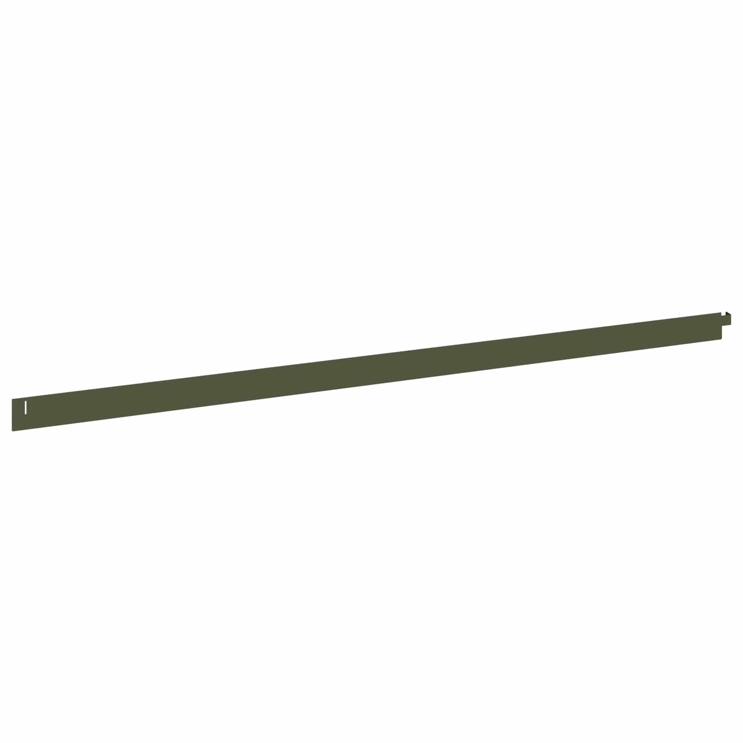 Lawn Edging 20 pcs 102 x 4 x 4 cm Steel Olive Green