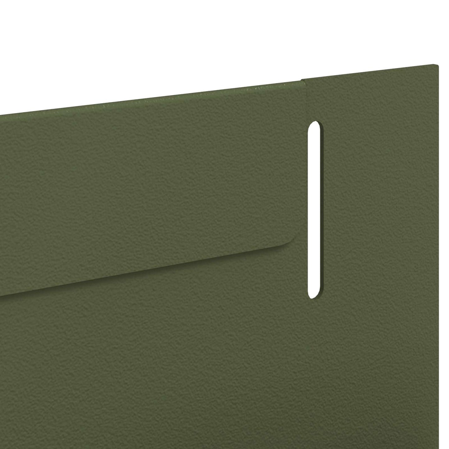 Lawn Edging 50 pcs 102 x 4 x 4 cm Steel Olive Green