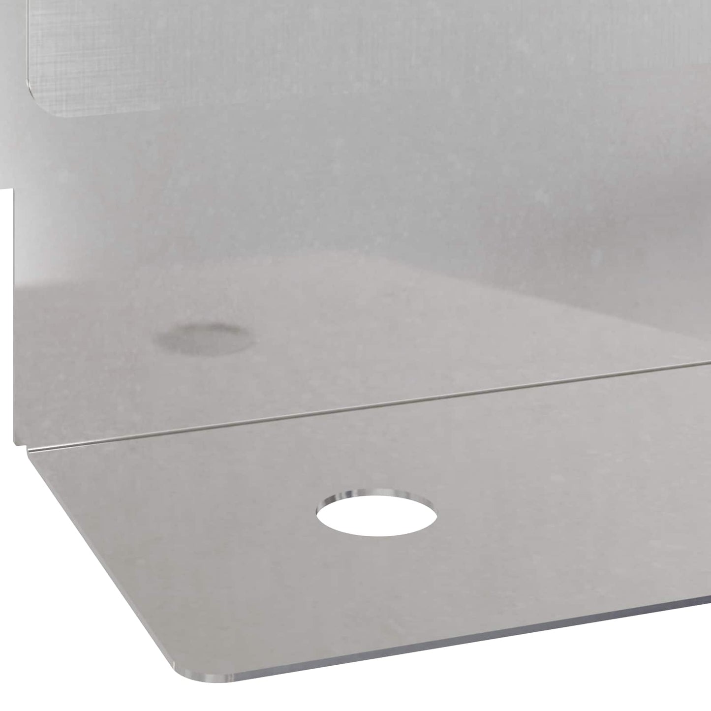Lawn Edging 20 pcs 102 x 4 x 4 cm Steel Silver
