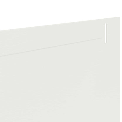 Lawn Edging 30 pcs 102 x 10 x 4 cm Steel White