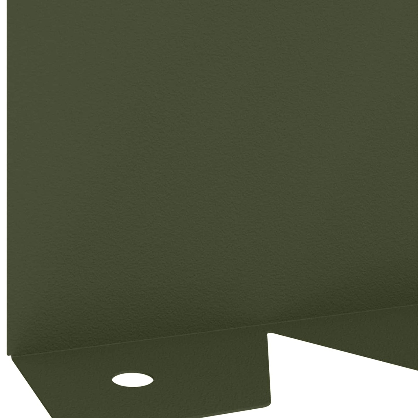 Lawn Edging 20 pcs 102 x 10 x 4 cm Steel Olive Green