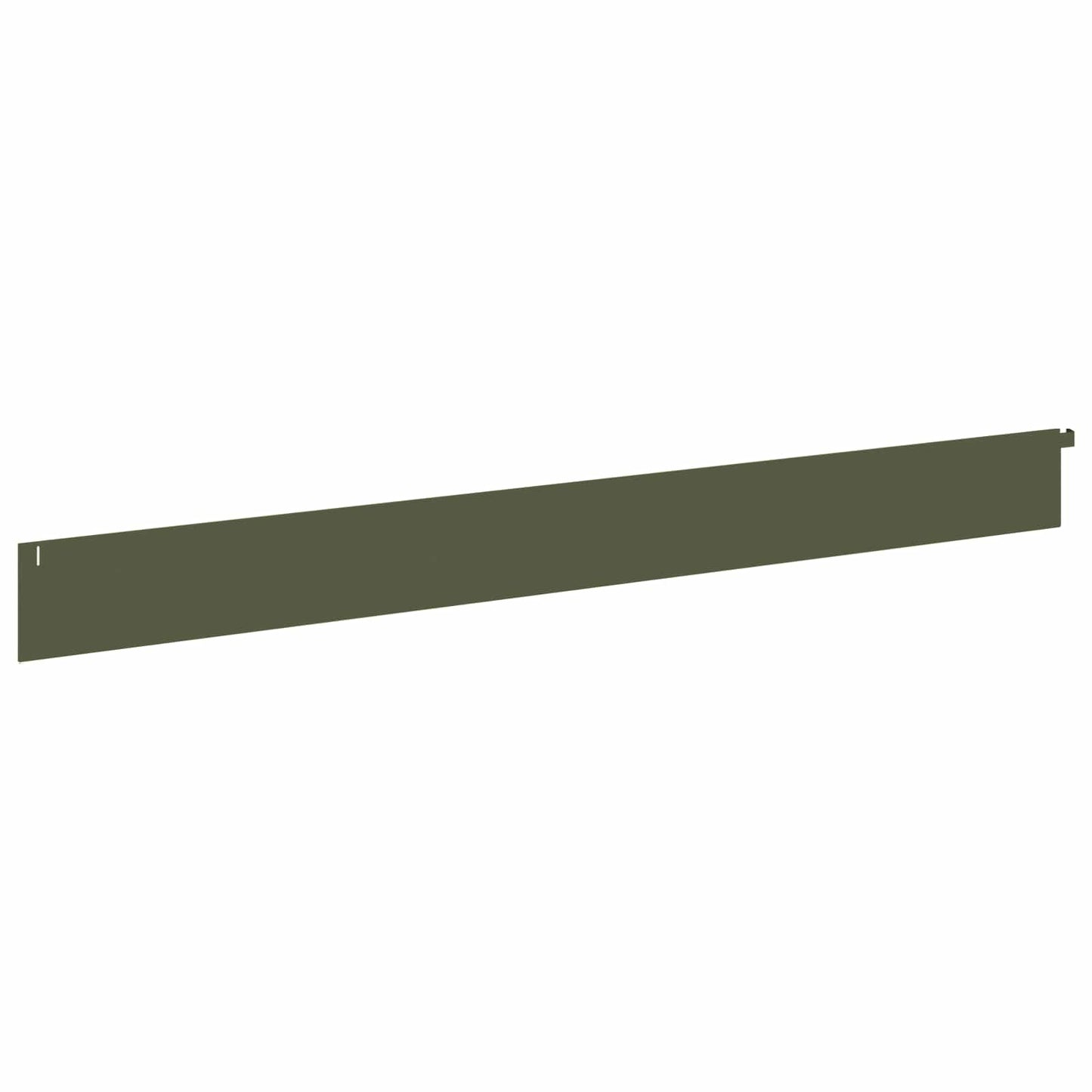 Lawn Edging 20 pcs 102 x 10 x 4 cm Steel Olive Green