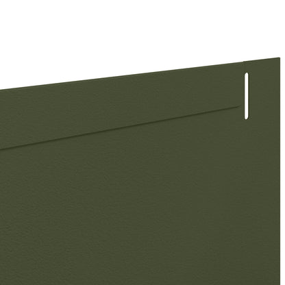 Lawn Edging 30 pcs 102 x 10 x 4 cm Steel Olive Green