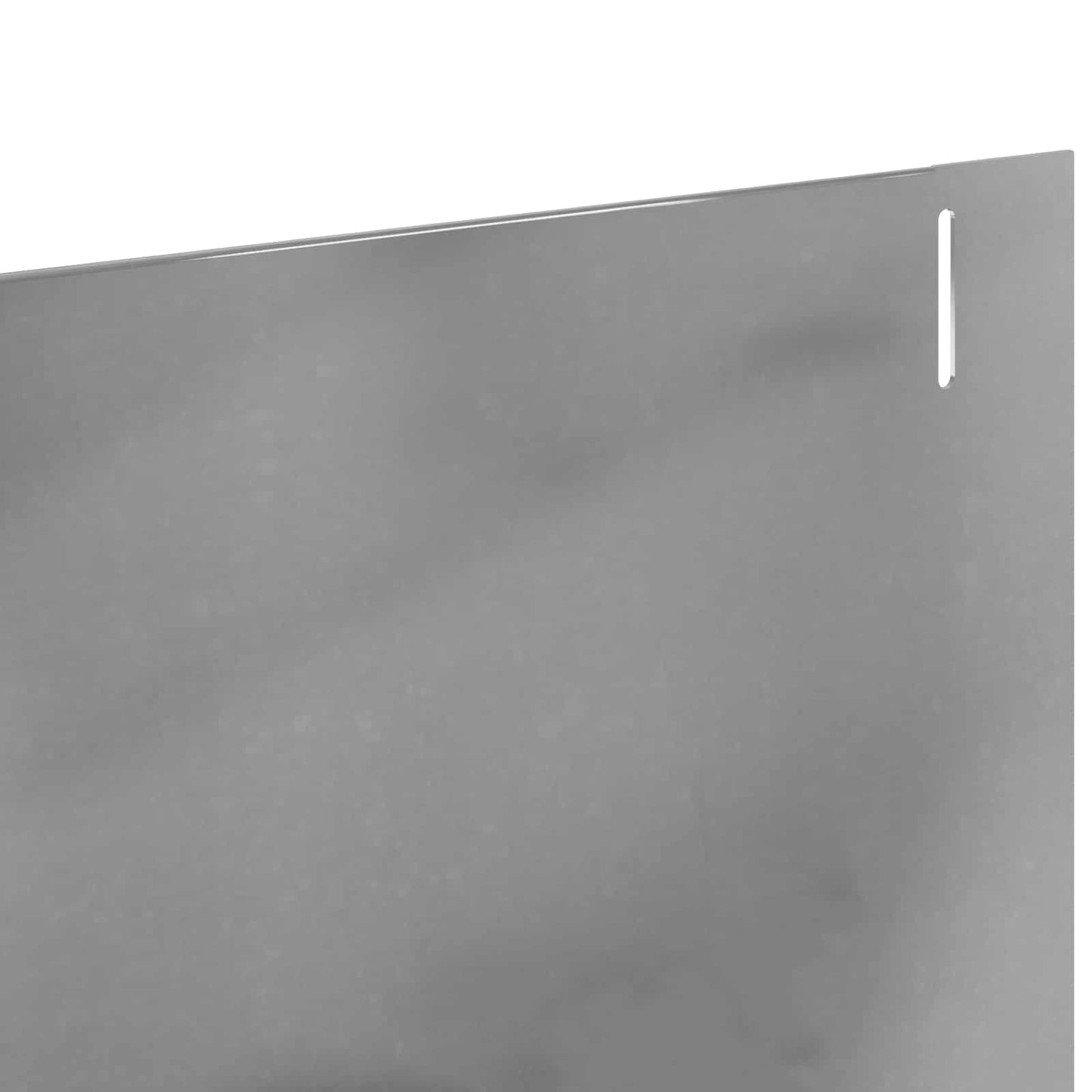 Lawn Edging 20 pcs 102 x 10 x 4 cm Steel Silver