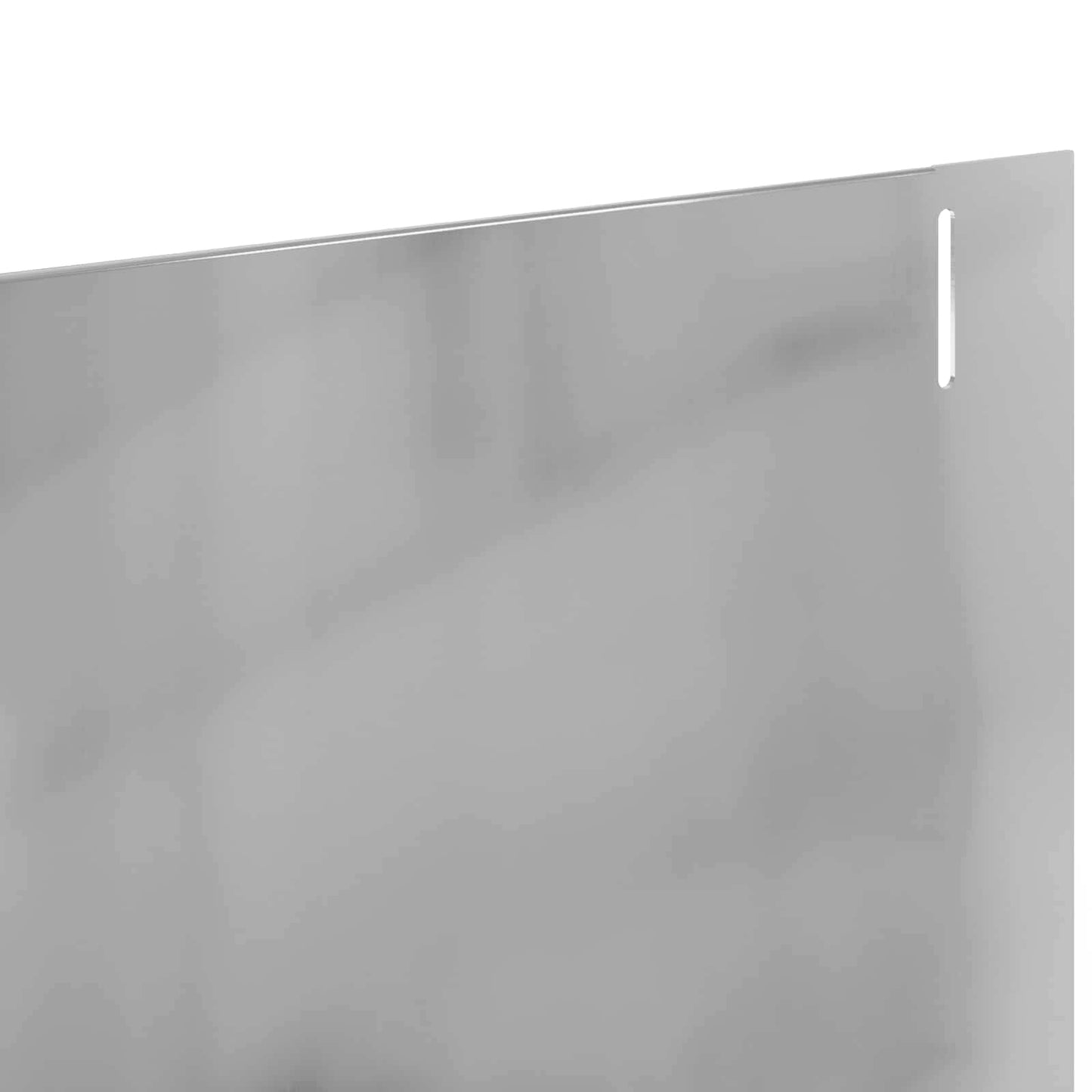 Lawn Edging 20 pcs 102 x 10 x 4 cm Steel Silver