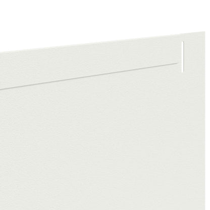 Lawn Edging 10 pcs 102 x 15 x 4 cm Steel White