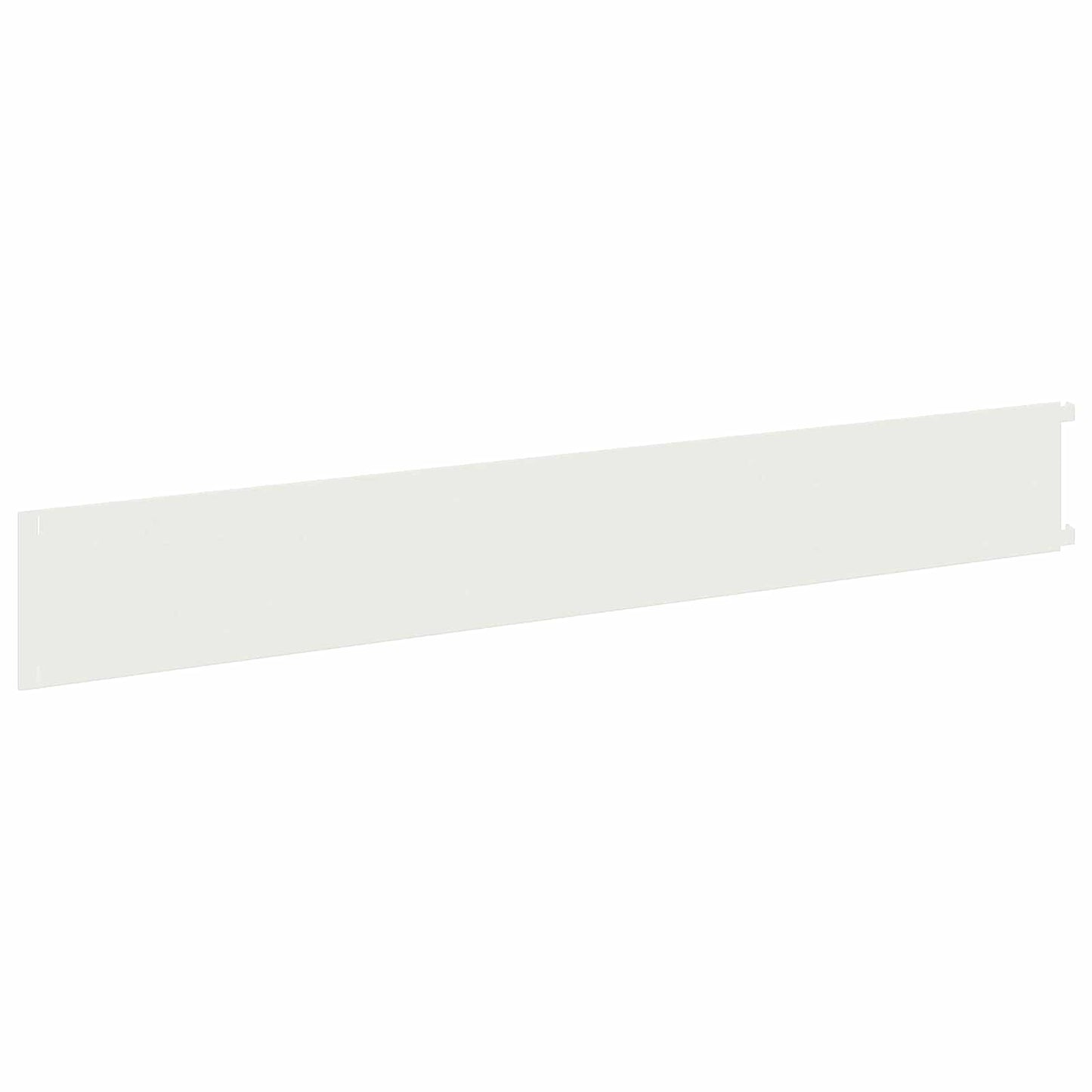 Lawn Edging 10 pcs 102 x 15 x 4 cm Steel White