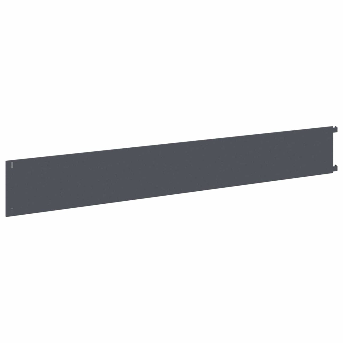 Lawn Edging 10 pcs 102 x 15 x 4 cm Steel Anthracite