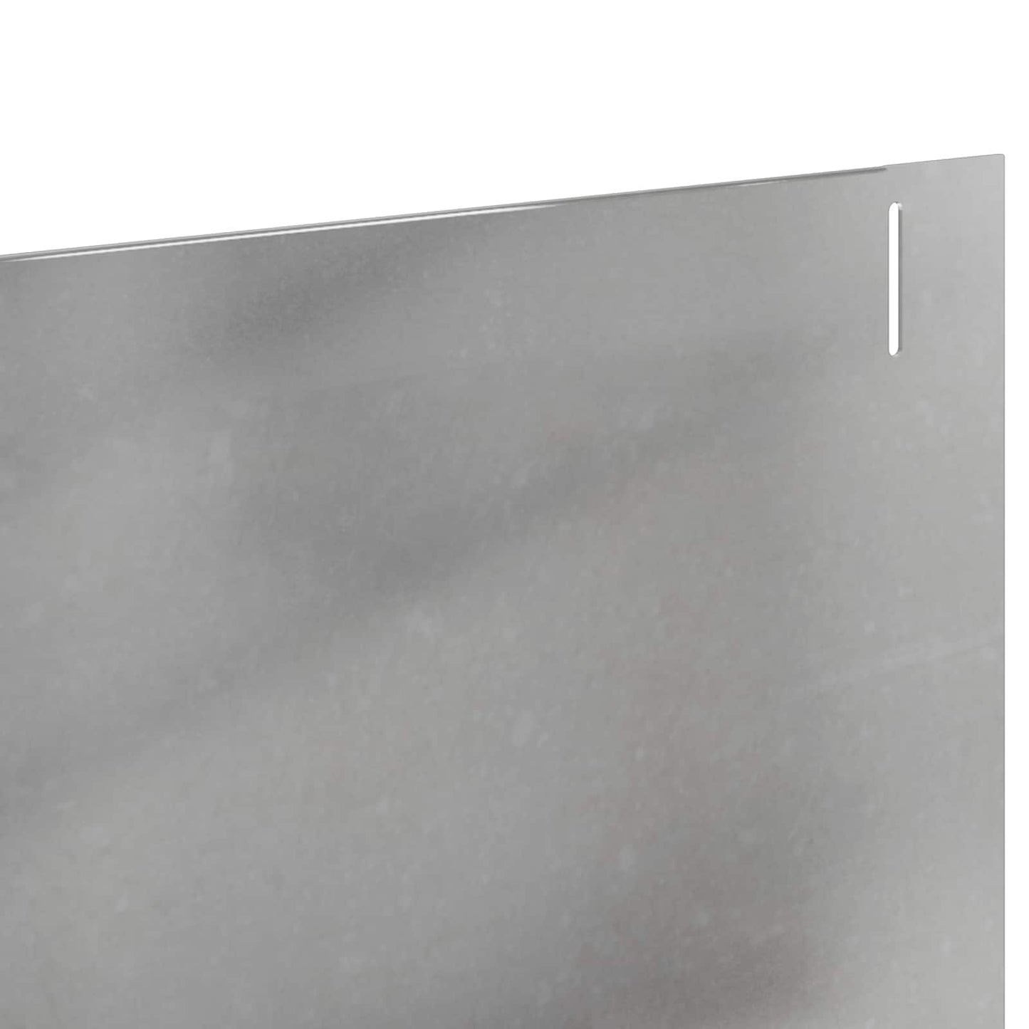 Lawn Edging 30 pcs 102 x 15 x 4 cm Steel Silver