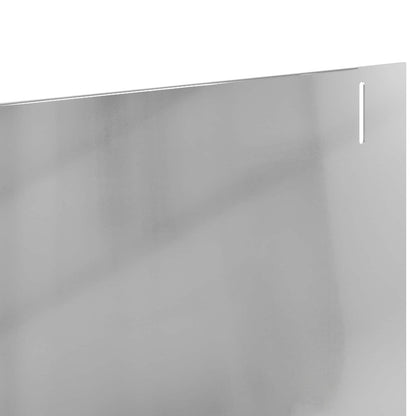 Lawn Edging 10 pcs 102 x 15 x 4 cm Steel Silver