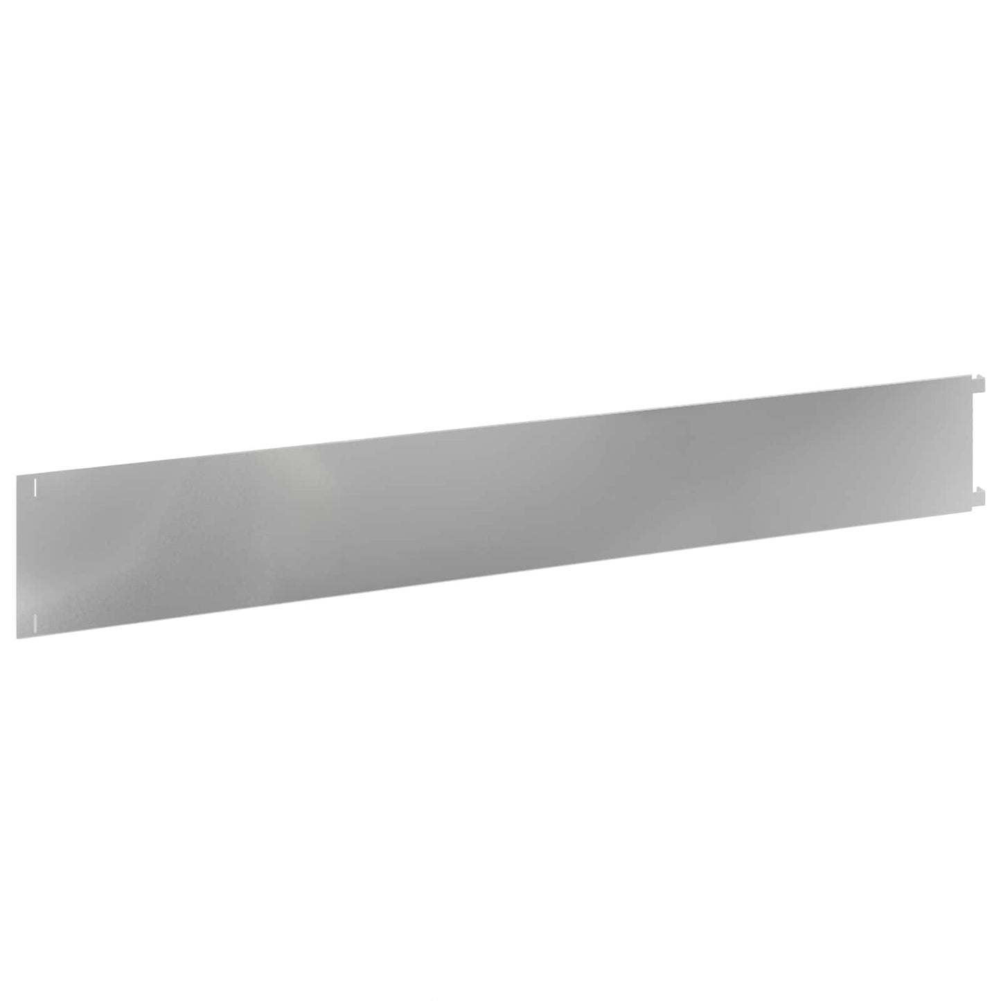 Lawn Edging 20 pcs 102 x 15 x 4 cm Steel Silver
