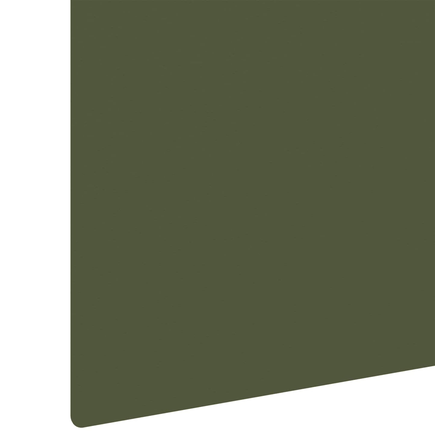 Lawn Edging 30 pcs 100 x 12 cm Steel Olive Green