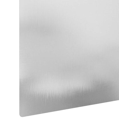 Lawn Edging 20 pcs 100 x 12 cm Steel Silver