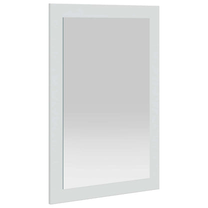Mirror FAUSKE White 43 x 3.5 x 77 cm Rectangular