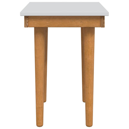 Dressing Table Stool FAUSKE White 40 x 33 x 45 cm