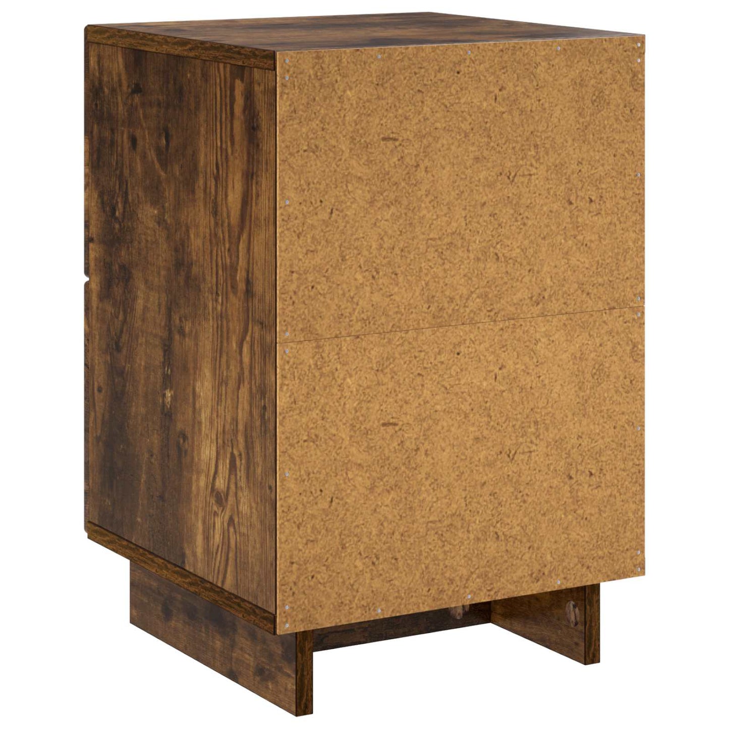 Bedside Cabinet 2 pcs Smoked Oak 33.5 x 34.5 x 50 cm