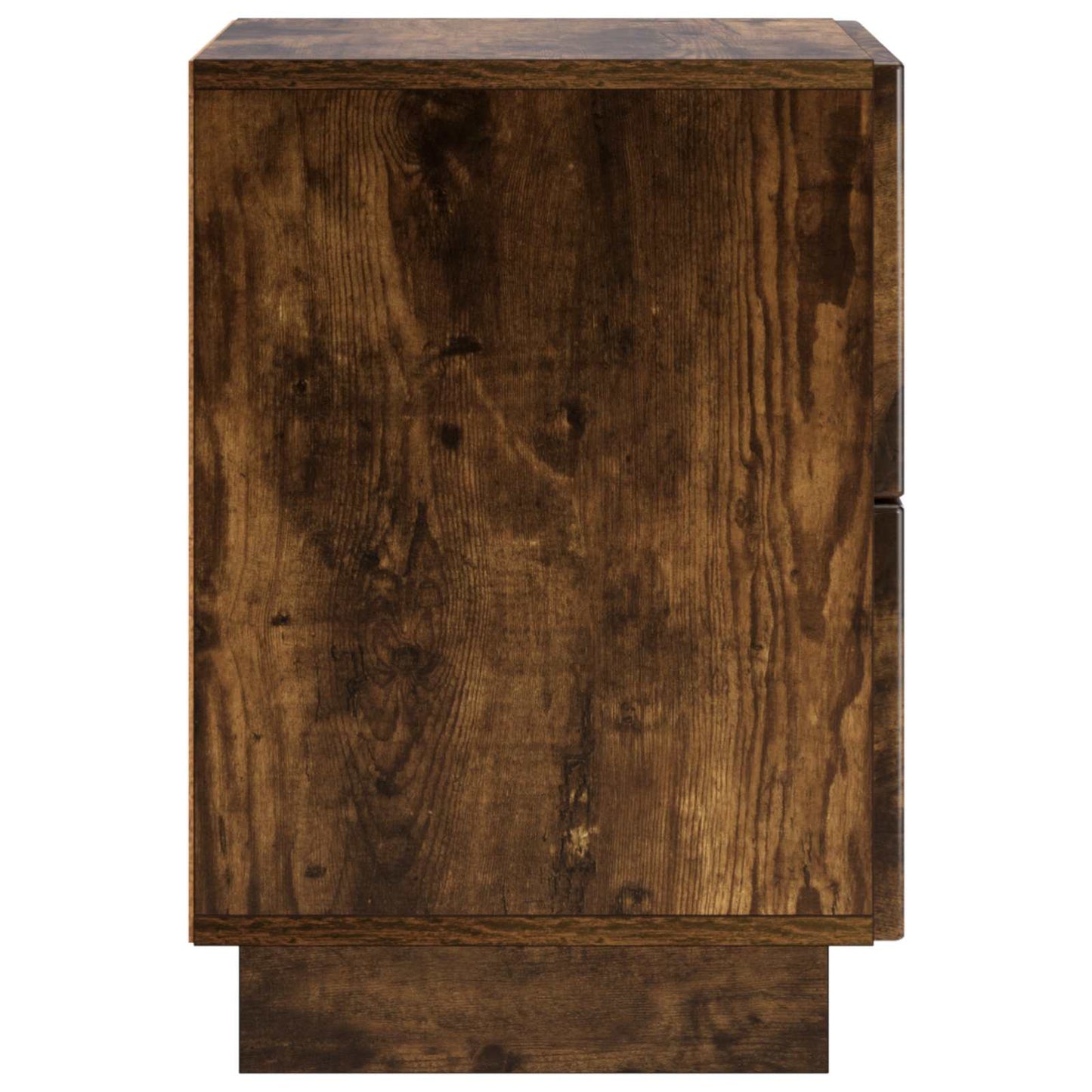 Bedside Cabinet 2 pcs Smoked Oak 33.5 x 34.5 x 50 cm