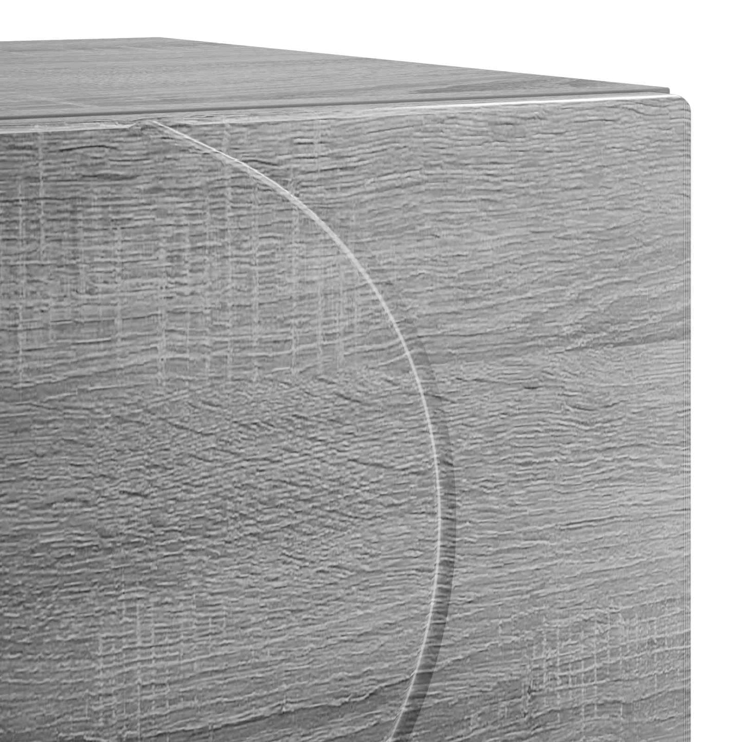 Bedside Cabinet 2 pcs Grey Sonoma 33.5 x 34.5 x 50 cm
