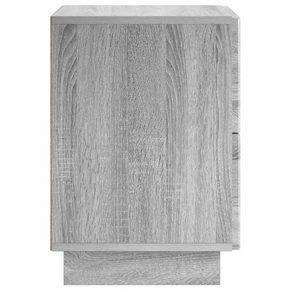 Bedside Cabinet 2 pcs Grey Sonoma 33.5 x 34.5 x 50 cm