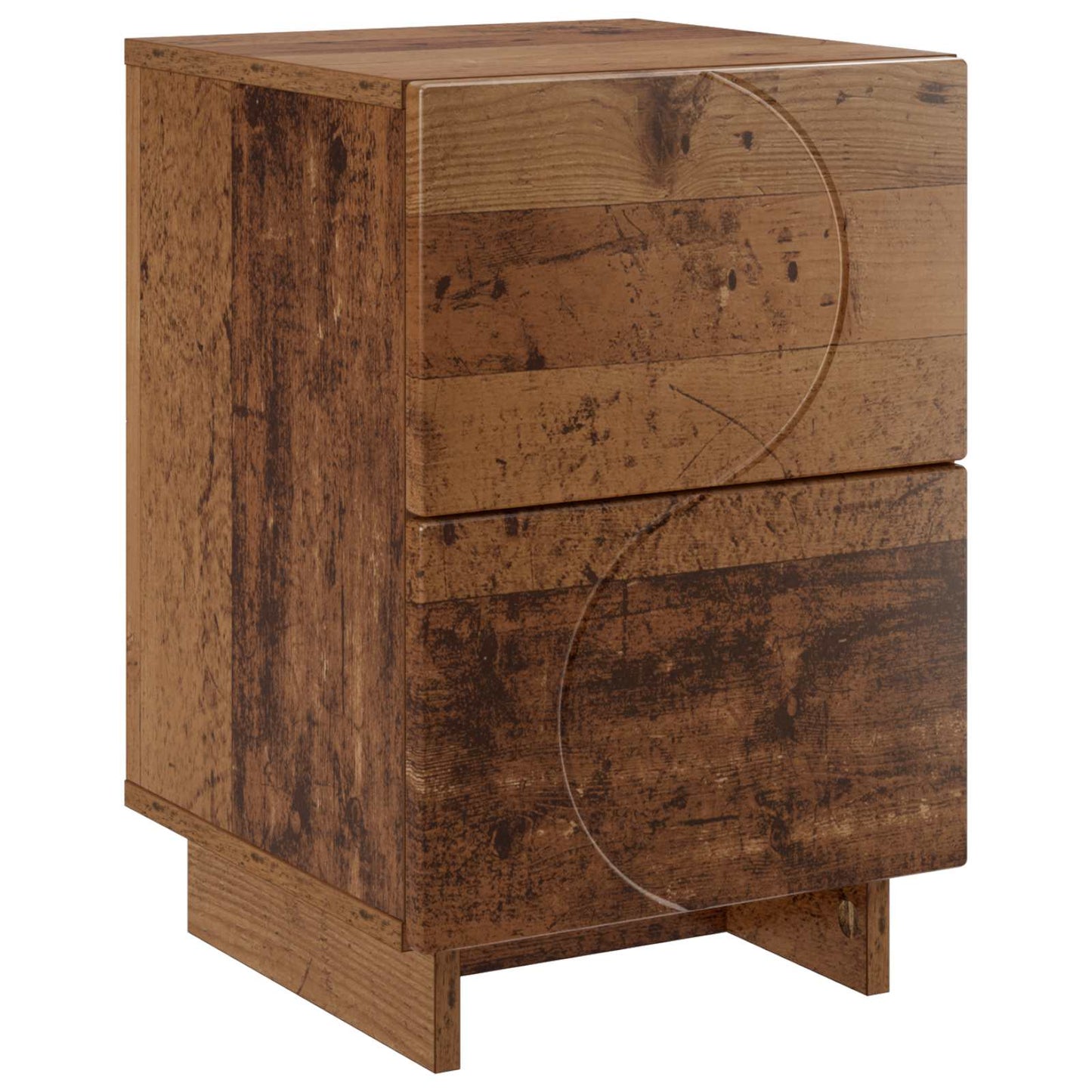 Bedside Cabinet Oak Wood 33.5 x 34.5 x 50 cm Engineered Wood