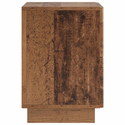 Bedside Cabinet 2 pcs Oak Wood 33.5 x 34.5 x 50 cm