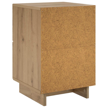 Bedside Cabinet Artisan Oak 33.5 x 34.5 x 50 cm Engineered Wood