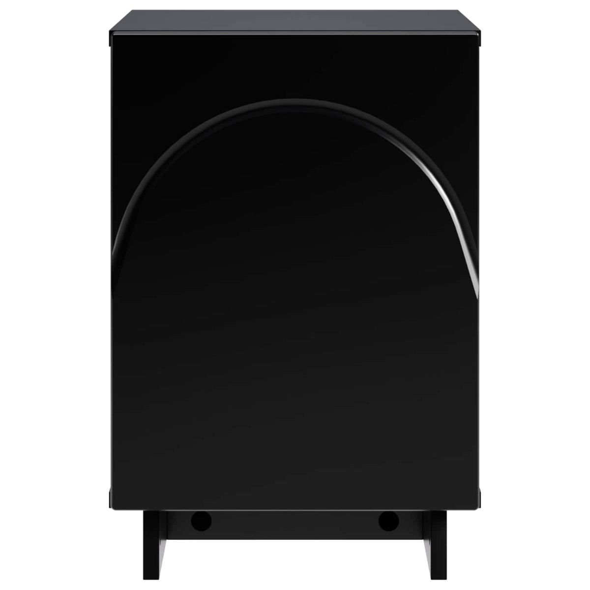 Bedside Cabinet 2 pcs Black 33.5 x 34.5 x 50 cm Engineered Wood