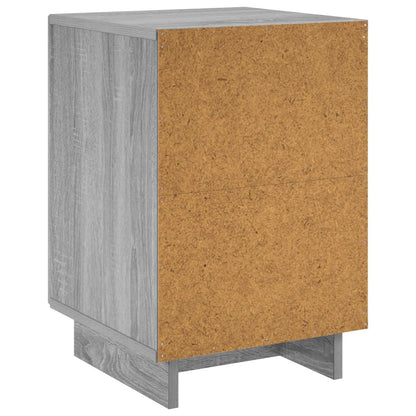 Bedside Cabinet Grey Sonoma 33.5 x 34.5 x 50 cm Engineered Wood
