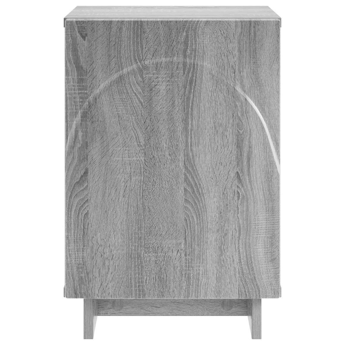 Bedside Cabinet Grey Sonoma 33.5 x 34.5 x 50 cm Engineered Wood