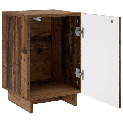 Bedside Cabinet Old Wood 33.5 x 34.5 x 50 cm Engineered Wood