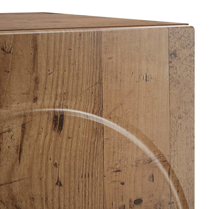 Bedside Cabinet 2 pcs Old Wood 33.5 x 34.5 x 50 cm