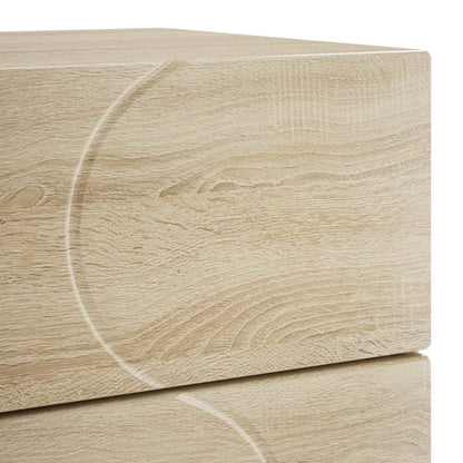 Bedside Cabinet 2 pcs Sonoma Oak 33.5 x 34.5 x 60 cm