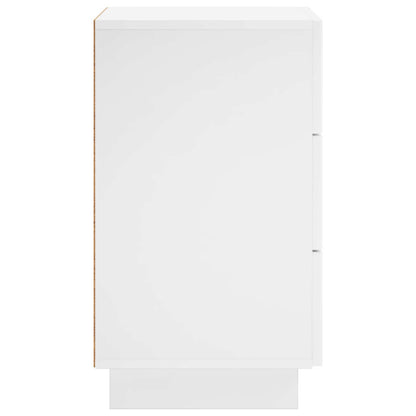 Bedside Cabinet 2 pcs High Gloss White 33.5 x 34.5 x 60 cm