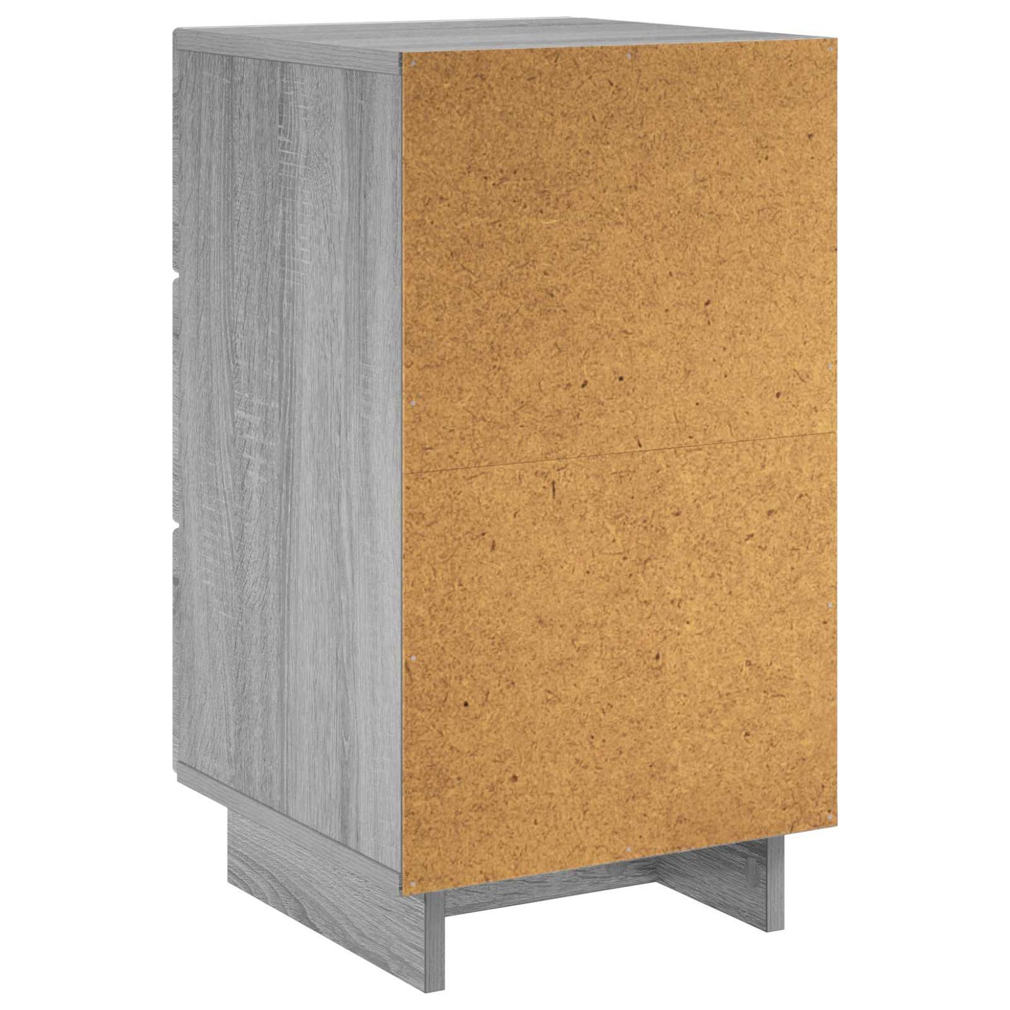 Bedside Cabinet Grey Sonoma 33.5 x 34.5 x 60 cm Engineered Wood