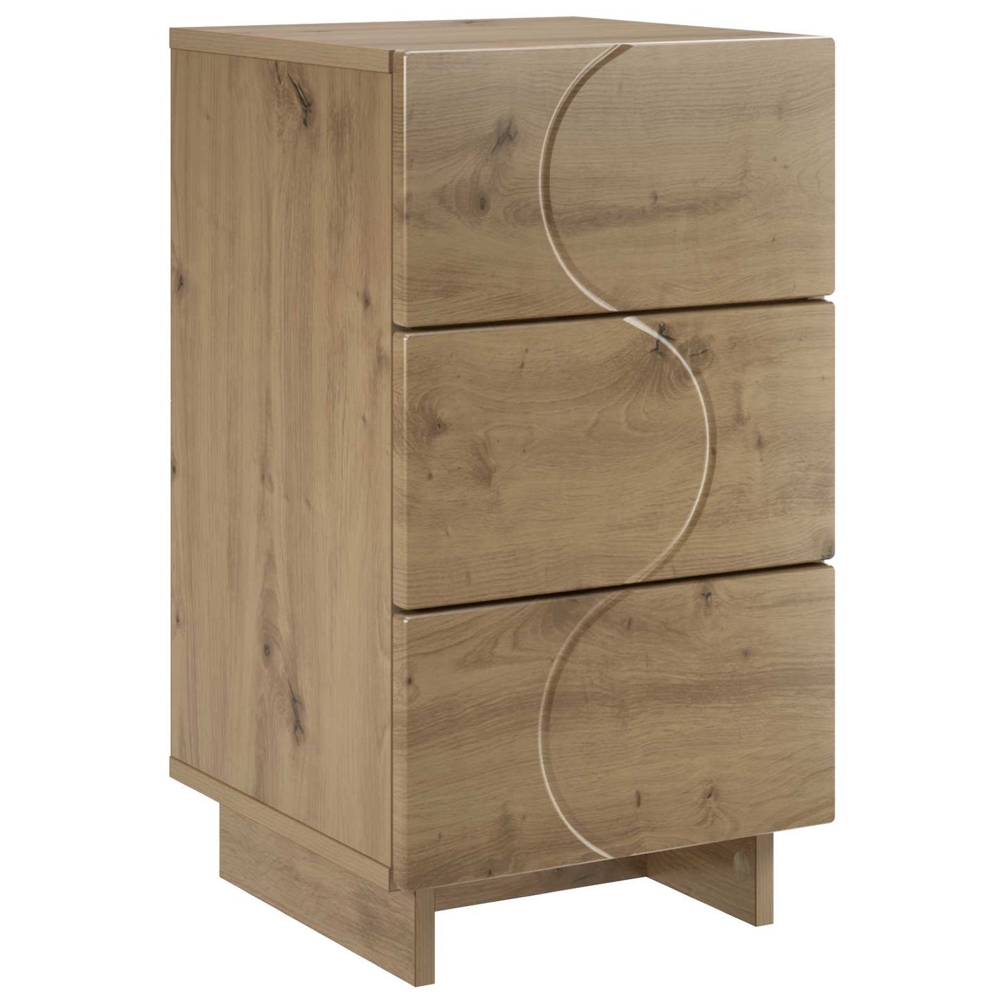 Bedside Cabinet Artisan Oak 33.5 x 34.5 x 60 cm Engineered Wood