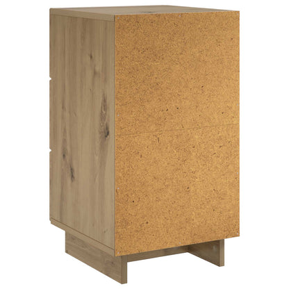 Bedside Cabinet Artisan Oak 33.5 x 34.5 x 60 cm Engineered Wood