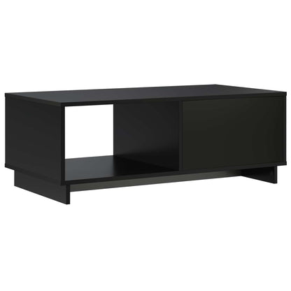 Coffee Table Black 95 x 50.5 x 35 cm Engineered Wood