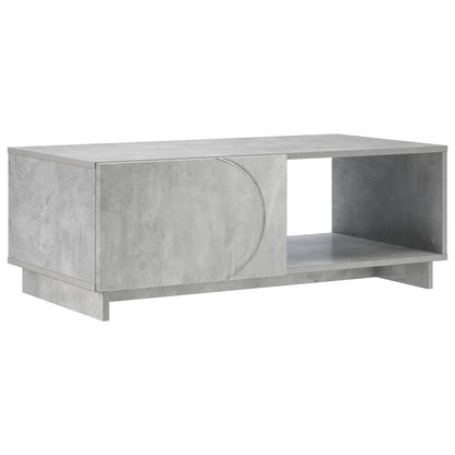 Coffee Table Concrete Grey 95 x 50.5 x 35 cm Engineered Wood