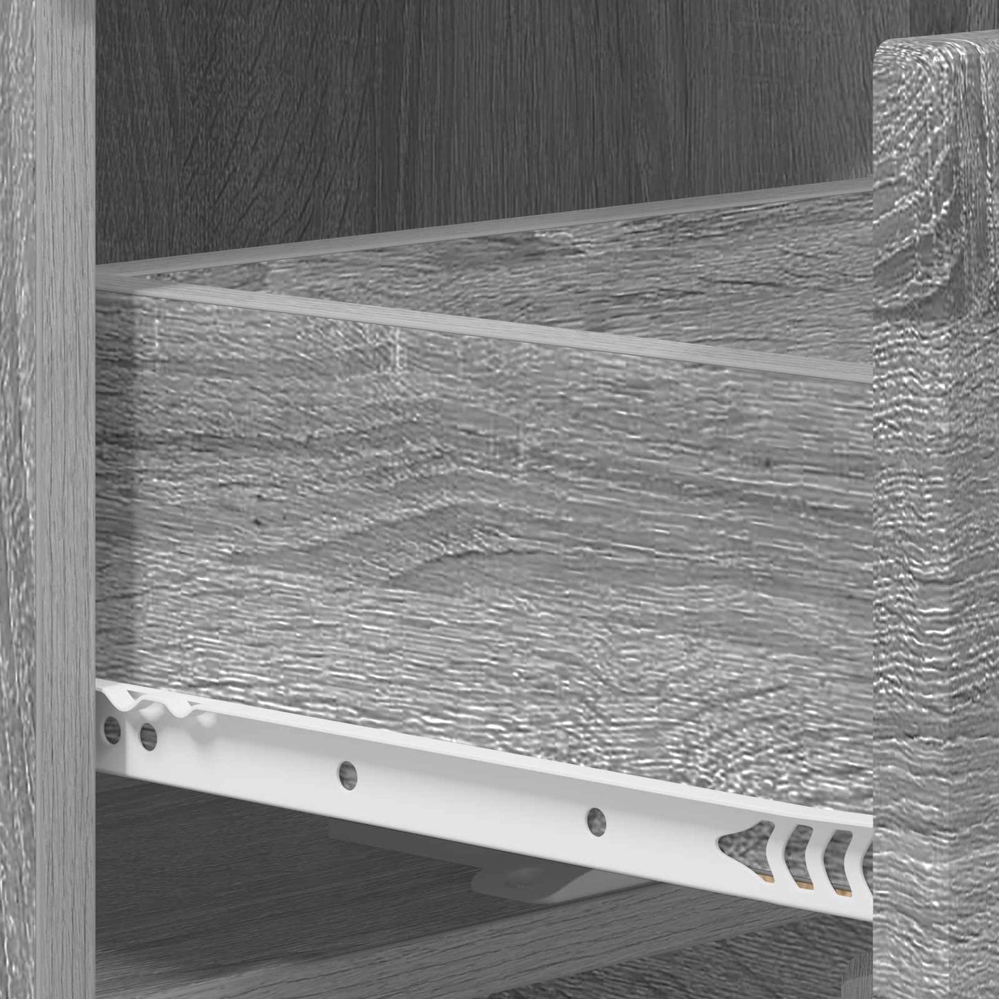 Coffee Table Grey Sonoma 95 x 50.5 x 35 cm Engineered Wood
