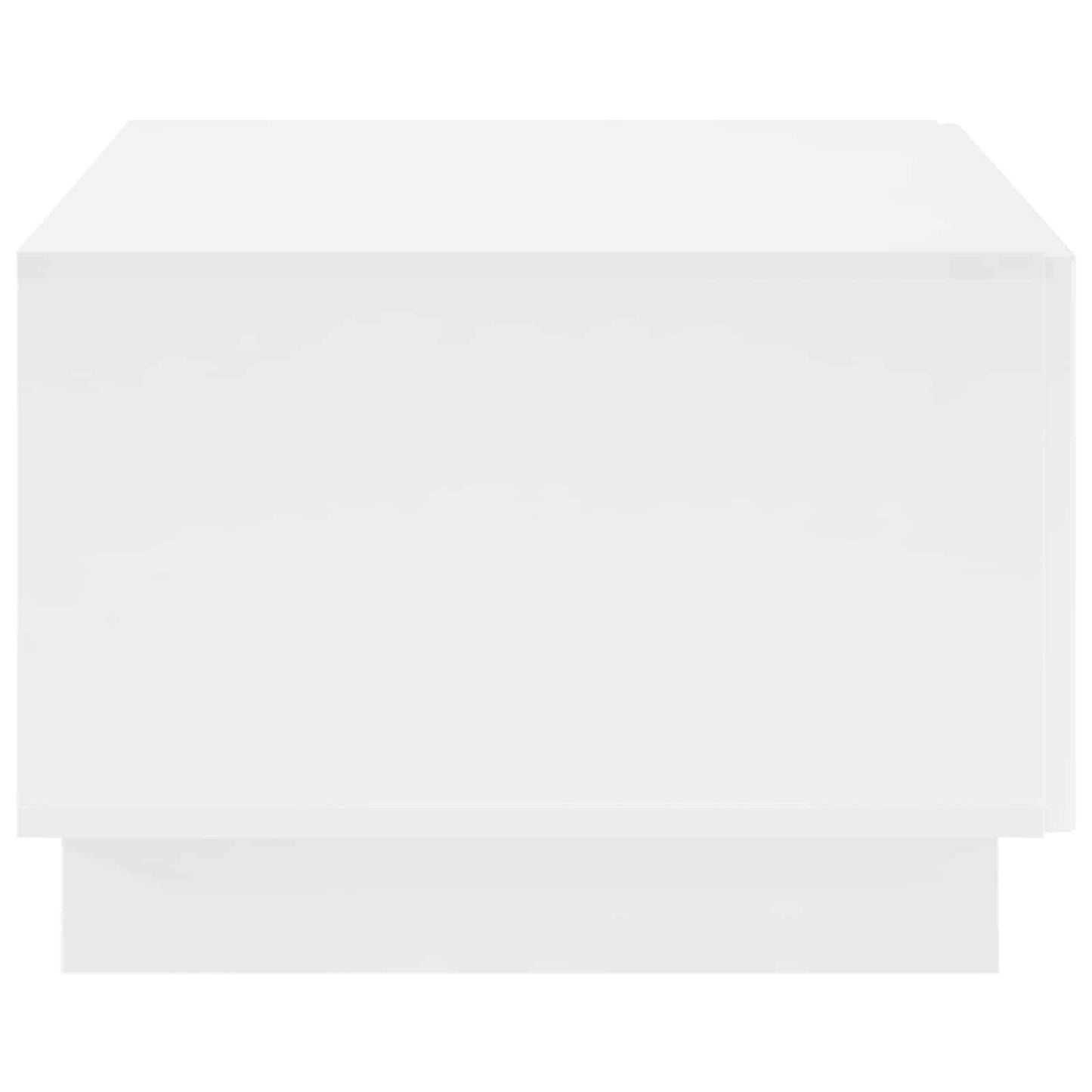 Coffee Table White 102 x 50.5 x 35 cm Engineered Wood
