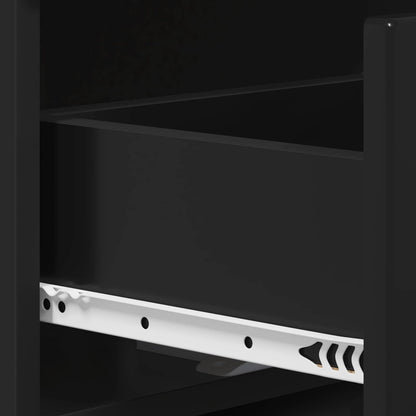 Coffee Table Black 102 x 50.5 x 35 cm Engineered Wood