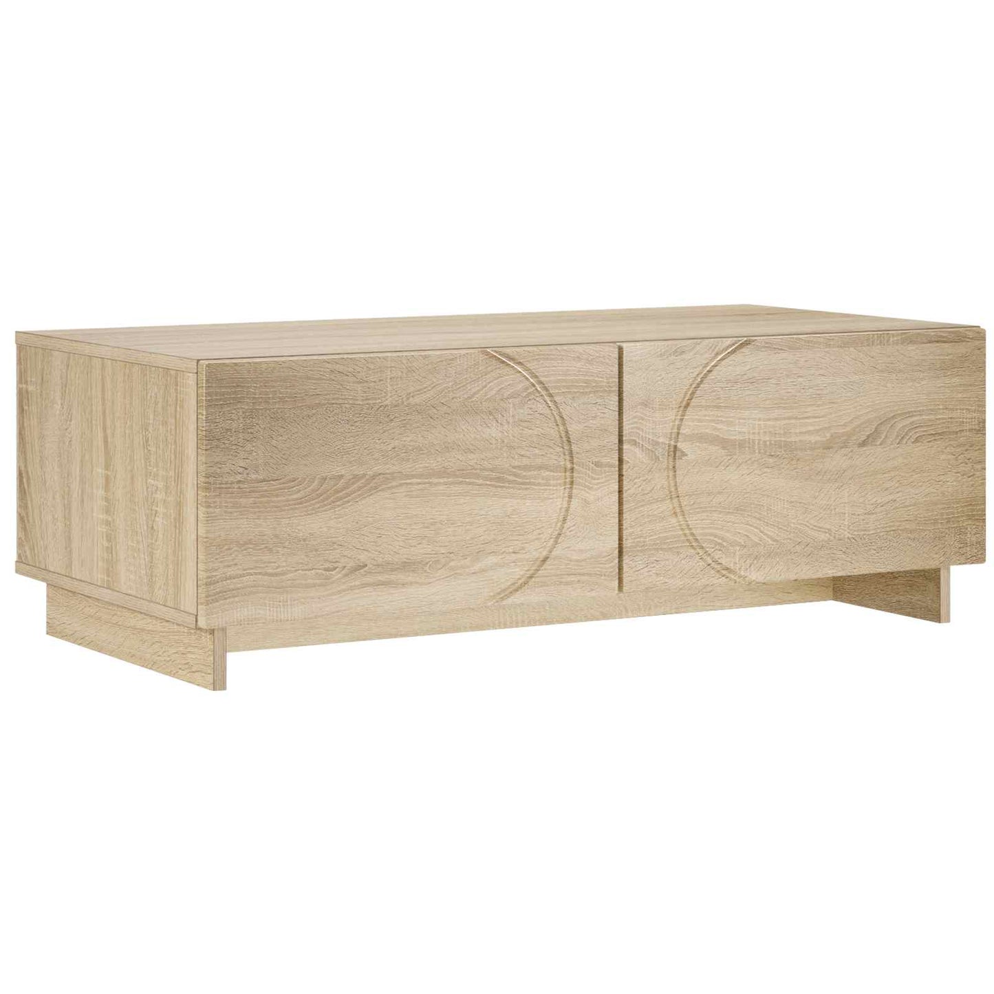 Coffee Table Sonoma Oak 102 x 50.5 x 35 cm Engineered Wood