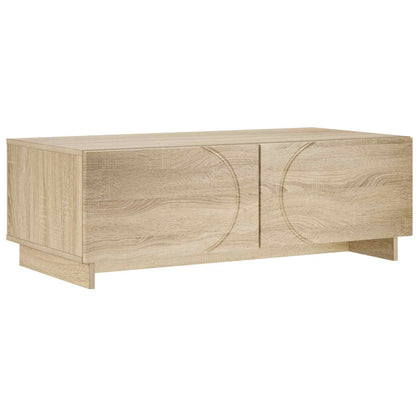 Coffee Table Sonoma Oak 102 x 50.5 x 35 cm Engineered Wood