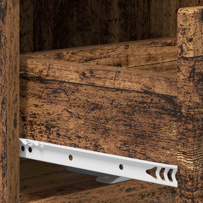 Coffee Table Old Wood 102 x 50.5 x 35 cm Engineered Wood