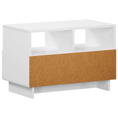 TV Stand 60 x 34.5 x 40 cm White Engineered Wood