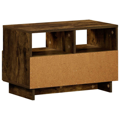 TV Stand 60 x 34.5 x 40 cm Smoked Oak Engineered Wood