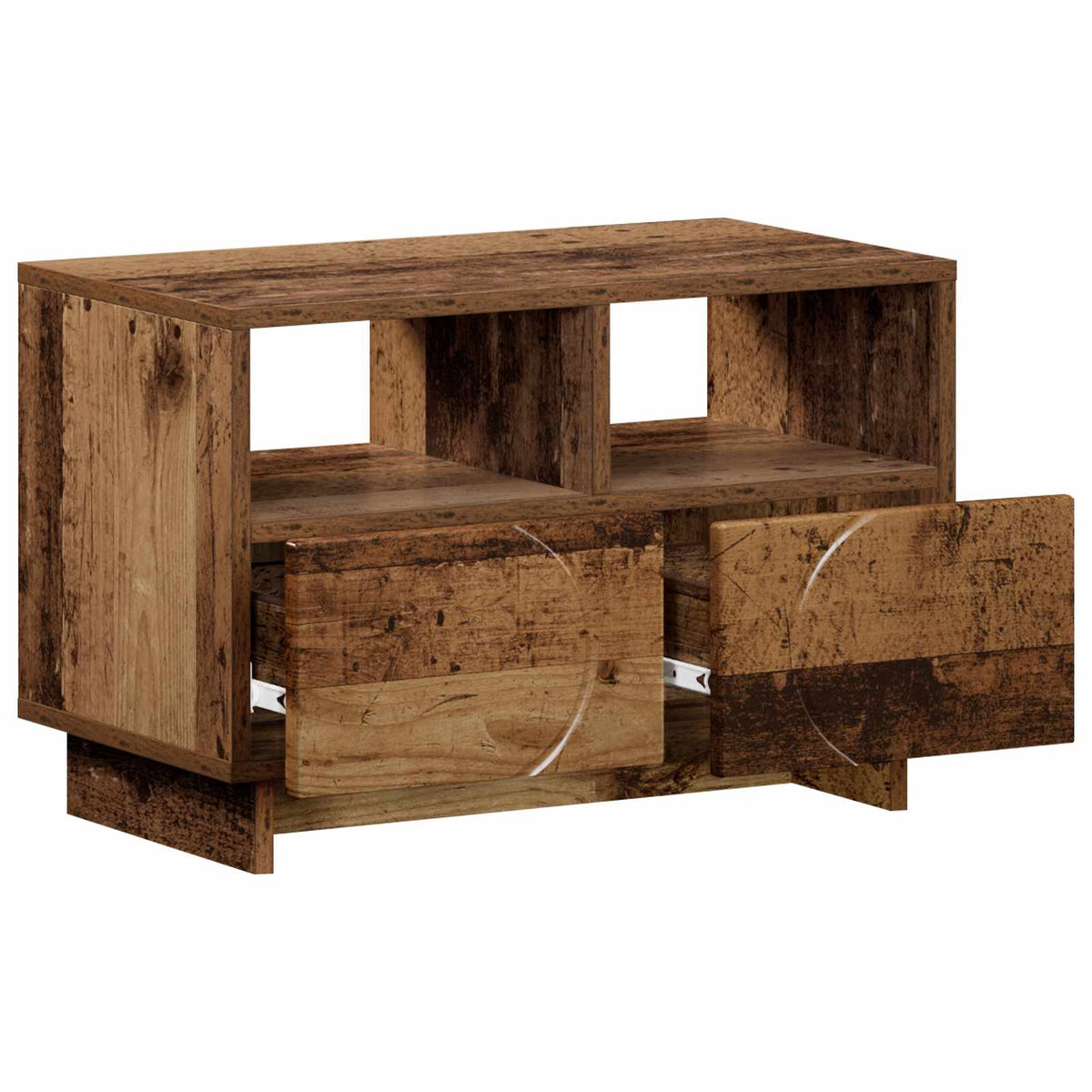 TV Stand 60 x 34.5 x 40 cm Old Wood Engineered Wood